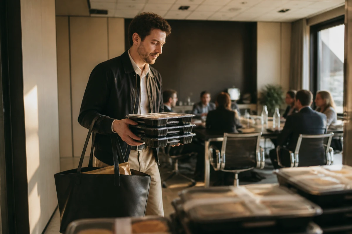 Livraison plateaux repas entreprise Cambrai